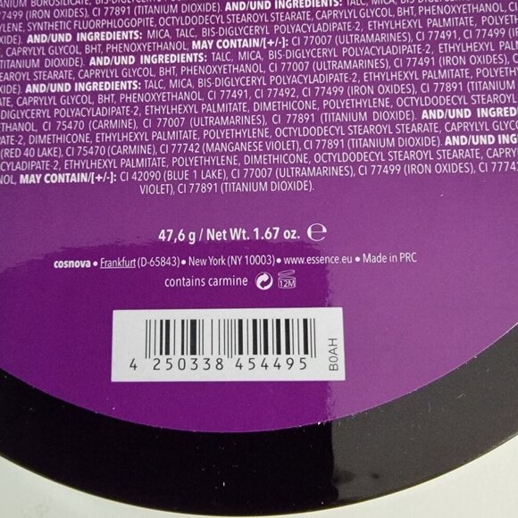 Brand new Essence Hearts Eyeshadow Palette NWOB 28 Shadows - Picture 7 of 7